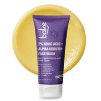 BAKE 2% Kojic Acid Brightening Face Wash with Alpha Arbutin For Pigmentation & Dark Spots