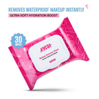 Nykaa Makeup Remover Wipes (30pcs) Ultra-Soft,Gentle Wipes (20cmx15cm)For Instant Cleanse & Refresh