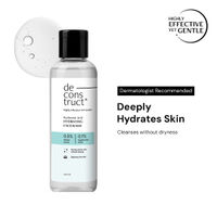 Deconstruct Hydrating Face Wash, 0.5% Amino Acids + 0.1% Hyaluronic Acid, Deeply Cleanses & Hydrates