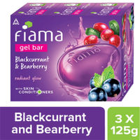 Fiama Blackcurrant & Bearberry Gel Bar for Radiant Glowing & Hydrating Skin (Pack of 3 Soaps)-image-32