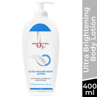 O3+ Ultra Healing Brightening Body Lotion Moisturiser With Hyaluronic Acid & Aloe Vera
