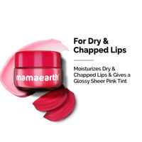 Mamaearth Beetroot Moisture Therapy Lip Balm with Hyaluronic Acid for Dry and Chapped Lips