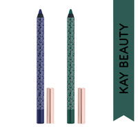 Kay Beauty Island Vibes Combo - Gel Eye Pencils In Blue & Green