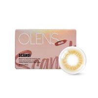 O-Lens Scandi Monthly Coloured Contact Lenses - Hazel (0.00)