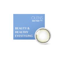 O-Lens Daily Pair Color Contact Lens Pack 1 - Viviring Olive (0.00 Plano)