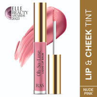 Ras Luxury Oils Oh So Luxe Lip & Cheek Tint Balm with Vitamin E, Shea Butter