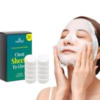 Matra Compressed Sheet Mask Facial Tablets Disposable Travel Face Masks For Spa & Home