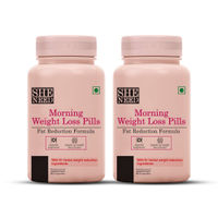 Sheneed Morning Weight Loss Pills Fat Reduction Formula Capsules (Pack of 2)