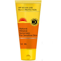 DERMISTRY SPF 50 UV Mineral Based Sunscreen Oil Free Sun Care for Children Kids & Sensitive Skin