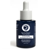 DERMISTRY 1% Ceramides Hyaluronic Barrier Repair Moisturizer Face Serum for Hydration Dry Oily Skin
