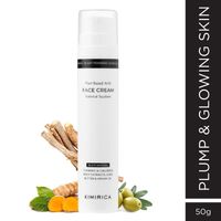 Kimirica Brightening And Hydrating Face Cream With Plant Based AHA, Squalane, Butter & Argan Oil