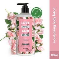 Love Beauty & Planet Natural Murumuru Butter & Rose Glow Body Lotion