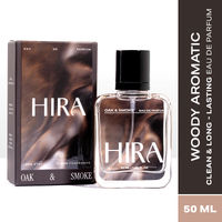 HIRA Oak and Smoke Long-Lasting Eau De Parfum for Men (Leather, Woody, Bold)-image-4