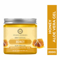 Ayusoul Ayurveda Honey Aloe Vera Gel for Face & Body Skin Treatment