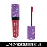 Lakme Absolute Matte Melt Mini Liquid Lip Color - Pink Footprint