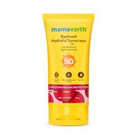 Mamaearth Beetroot Hydraful SPF 50 PA++++ Sunscreen With Hyaluronic Acid for Tan Protection