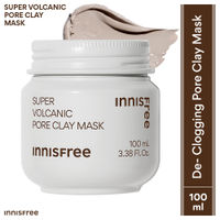 Innisfree Super Volcanic Pore Clay Mask 2X For Clogged Pores, Oil Control, Excess Sebum & Blackhead