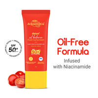 Aqualogica Radiance+ Fluid SPF 50+ PA++++, Oil Control, In-Vivo Tested, No Cast