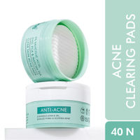 MCaffeine 2% Salicylic Acid & Zinc Anti-Acne Pads For Clear Skin Serum Pads With Matcha Tea