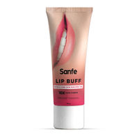Sanfe Lip Buff Gel, Dead & Dark Skin Removal Lip Scrub, Lip Balm For Pigmented Lips