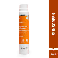 The Derma Co Hyaluronic Invisible Sunscreen With Hyaluronic Acid For No White Cast Sun Protection