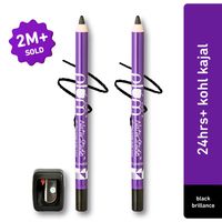 Plum Natur Studio All-Day-Wear Kohl Kajal - Black Brilliance (Pack Of 2)-image-41