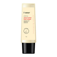 inatur Foot Cream, Shea Butter, Deep Hydration, Repairs Rough Heels and Cracked Skin