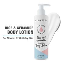 Glamveda Rice & Ceramide Body Lotion - Ultra-Hydrating Korean Formula