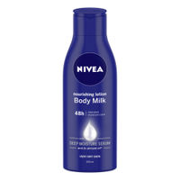 NIVEA Body Lotion for Very Dry Skin, Nourishing Body Milk with 2x Almond Oil