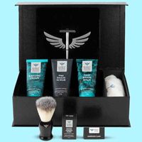 Bombay Shaving Company Premium Shave Kit With Silver Matel Razor