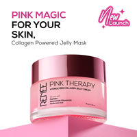 RENEE Pink Therapy Hydrolyzed Collagen Overnight Sleeping Jelly Mask for Antiaging & Hydrated Skin