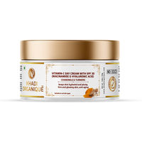 Khadi Organique Vitamin C Day Cream with SPF 30 Sun Protection for Oily & Dry Skin