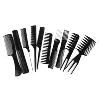 Bronson Professional 10 Pcs Combs Set with Multipurpose Styling Comb For All Hair Types