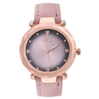 E2O Pink Dial Analog Watch For Women
