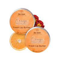 Nat Habit Desi Ghee & Honey Lip Balm- Orange Marigold Lip Butter For Lip Pigmentation & Chapped Lips