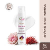La Pink Ubtan Night Cream With Saffron For Glowing & Spot Free Skin, For Oily & Dry Skin