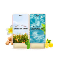 BLUR India Solid Perfume Fresh Mints + Fresh Cut Flowers Fragrance Alcohol-Free Pack of 2-picture-0