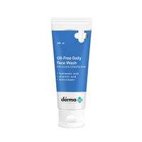 The Derma Co Oil-free Daily Face Wash With Hyaluronic Acid Glycolic Acid For Hydrated Skin