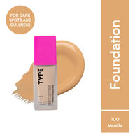 Type Beauty Lightweight Serum Foundation with SPF 50 PA++++ Vit C For Dark Spots