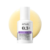 Anua Retinol 0.3 Niacin Renewing Serum, Anti-Aging Serum with Peptides Reduces Fine Lines & Wrinkles