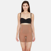 Zivame Medium Control High waist Thigh Shaper- Skin-picture-14