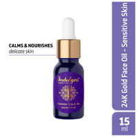 Indulgeo Essentials Wonder Gold Oil 24K Gold Infused Makeup Face Primer (For Dry Sensitive Skin)
