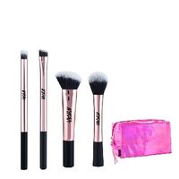 Nykaa Tools & Accessories Makeup Pouch and Full Face Makeup Brush Set Combo