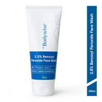 Be Bodywise 2.5% Benzoyl Peroxide Face Wash - For Preventing Acne & Deep Cleansing Pores