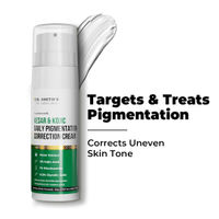 Dr. Sheth's Kesar & 2% Kojic Acid Daily Pigmentation Correction Cream I Provides Even Skin Tone |30G