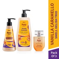 Plum BodyLovin' Vanilla Caramello Smell Delish Trio-image-41