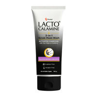Lacto Calamine 3 - In - 1 Charcoal Face Scrub - Mask - Wash