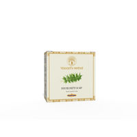 Vagad's Herbal Neem Patti Soap, Bathing Bar with Neem Leaves, Cleansing Formula