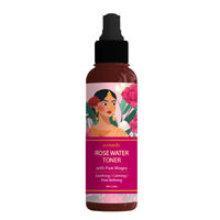 Auravedic Rose Water Face Toner Spray Mogra Rose Water Spray Toner for Glowing Skin Toner Mist