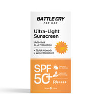 BATTLE CRY FOR MEN Ultra-Light Sunscreen with SPF 50+ PA+++